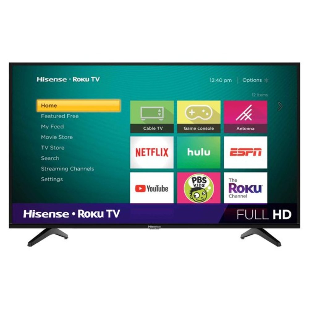 Hisense 40" Class (1080p) FHD LED Roku Smart Tv